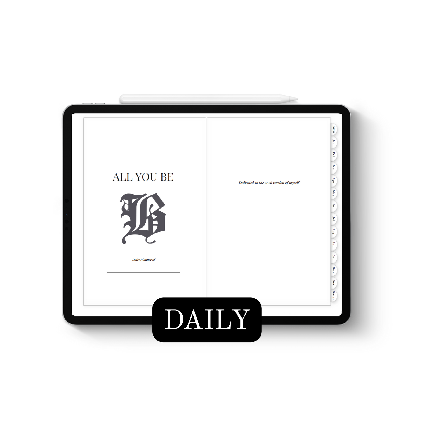2026 Digital Daily Planner