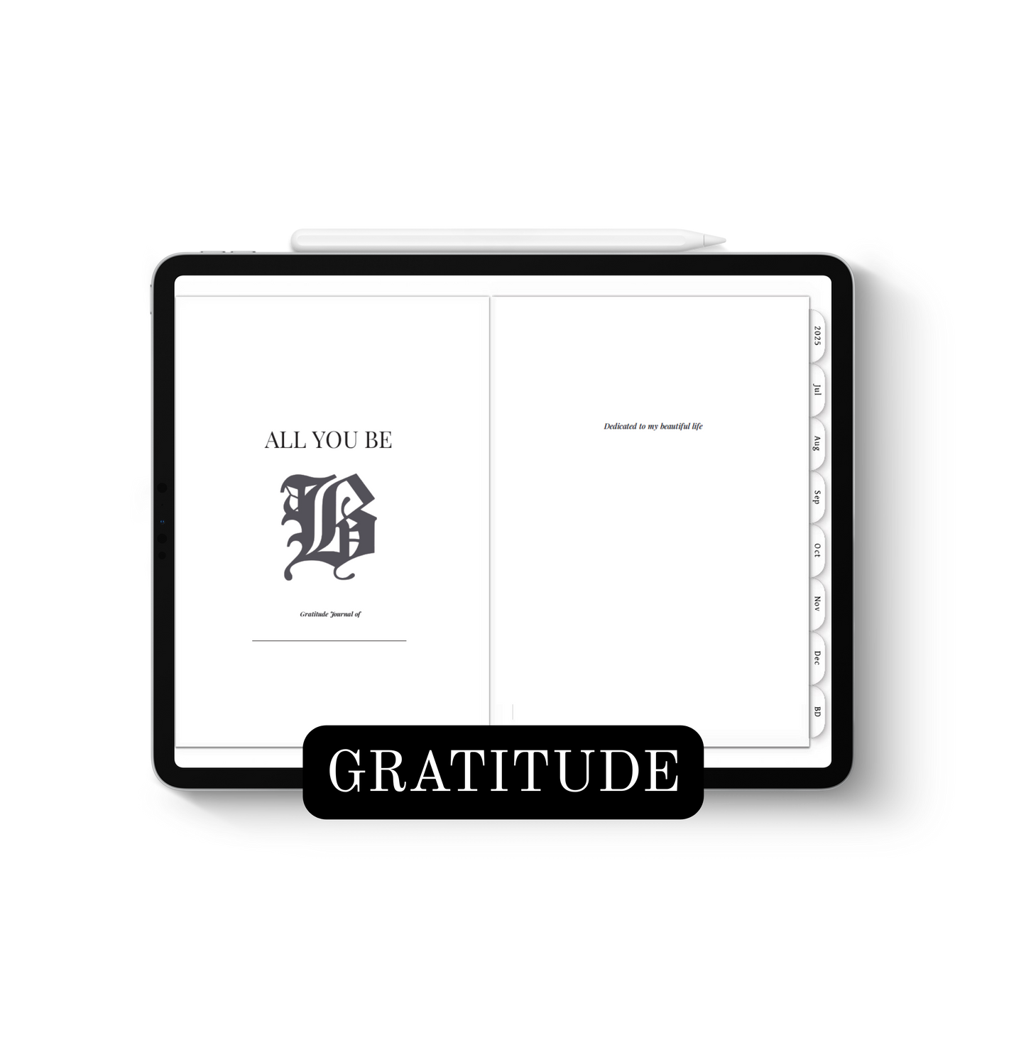 Digital Gratitude Journal
