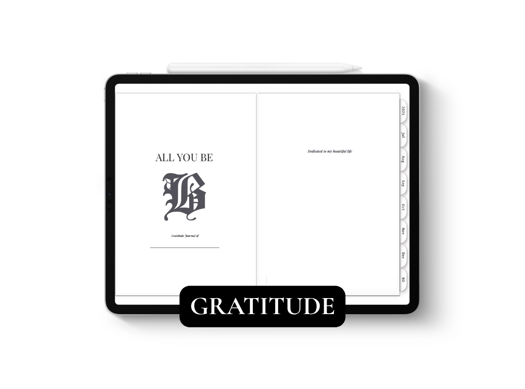 12 Mois Journal de Gratitude