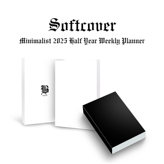 Softcover Half Year 2025 Weekly Planner
