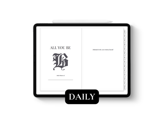 2026 Digital Daily Planner